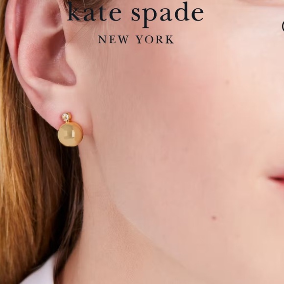 Kate Spade NEW Have A Ball Studs - Picture 2 of 5